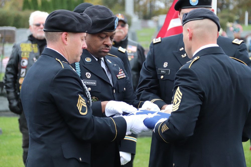 Home after 73 years: Fort McCoy Soldiers pay honors to Korean War hero in local community