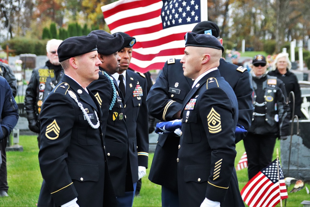 Home after 73 years: Fort McCoy Soldiers pay honors to Korean War hero in local community