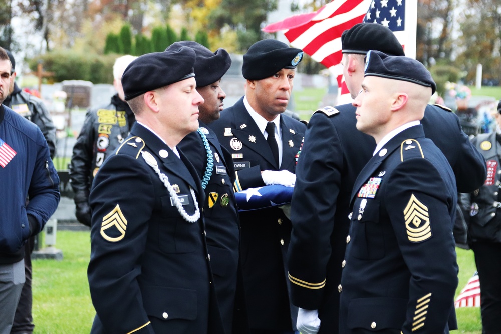 Home after 73 years: Fort McCoy Soldiers pay honors to Korean War hero in local community