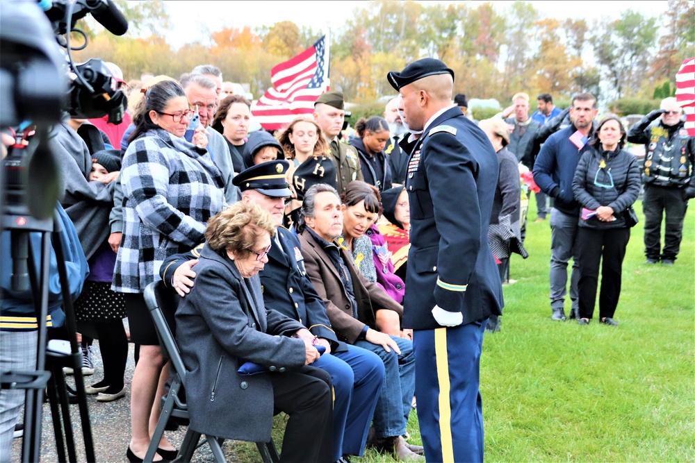 Home after 73 years: Fort McCoy Soldiers pay honors to Korean War hero in local community