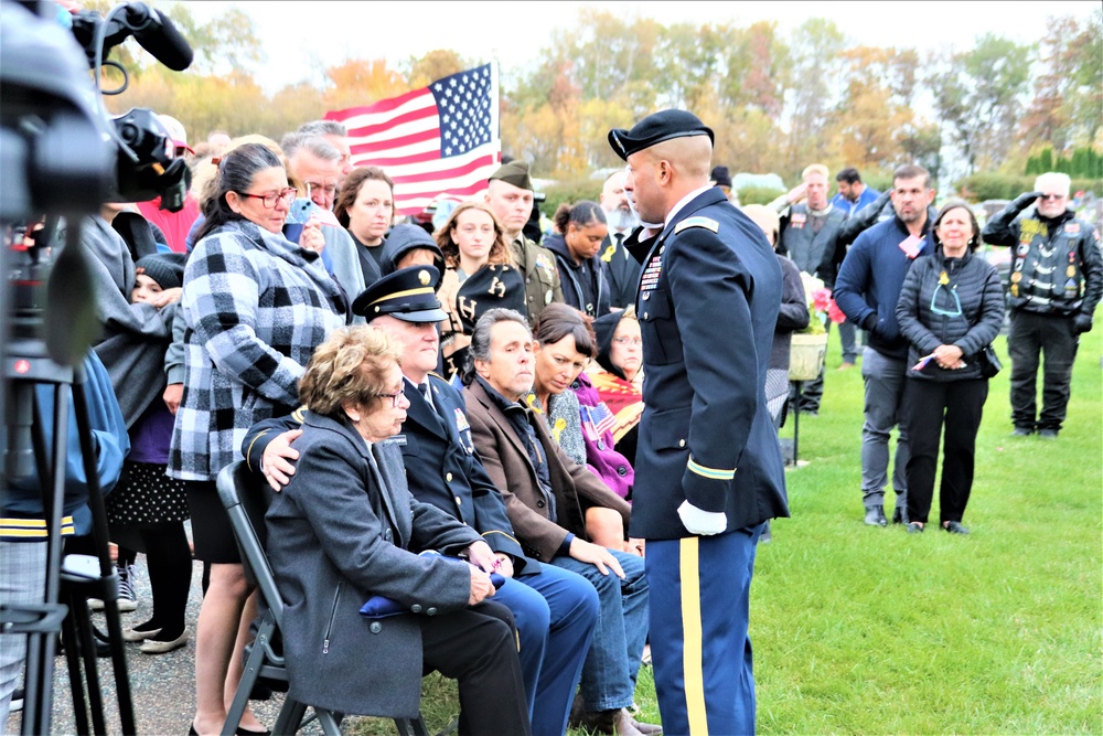 Home after 73 years: Fort McCoy Soldiers pay honors to Korean War hero in local community