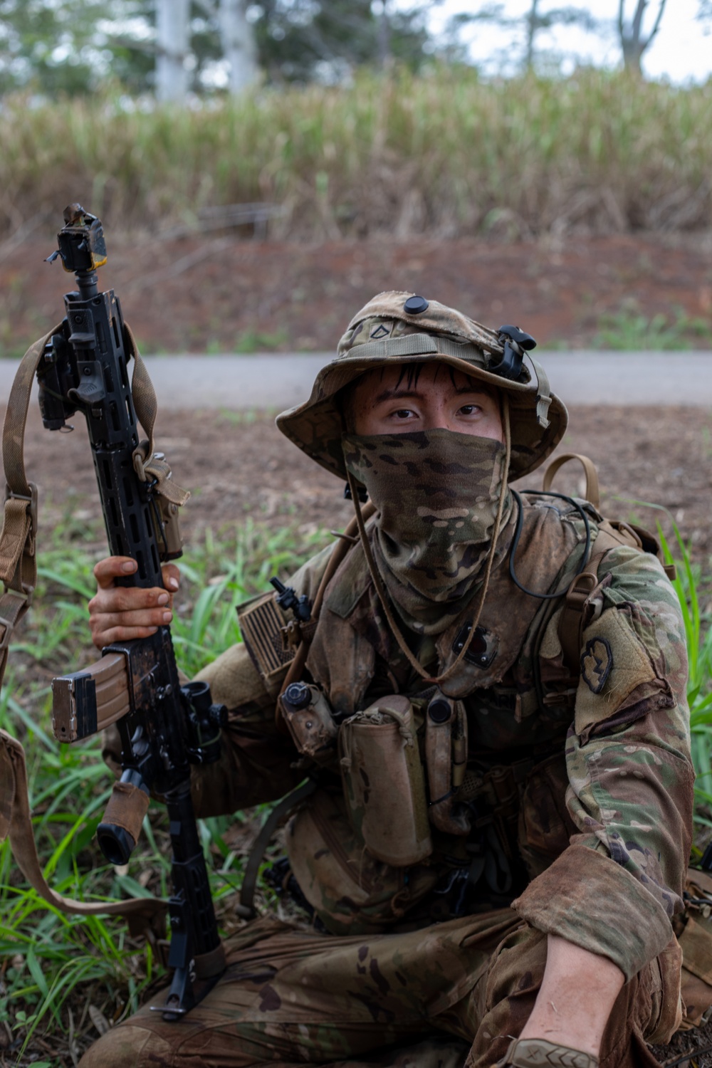 US Soldiers defend objective during JPMRC 24-01