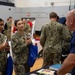 USS John C. Stennis (CVN 74) Sailors Attend a Military Outreach Fair