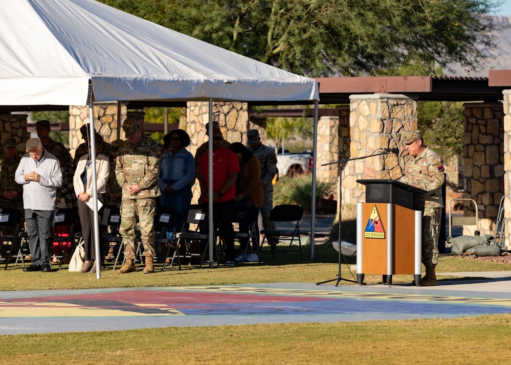 1st Armored Division Artillery welcomes new senior enlisted advisor during change of responsibility ceremony