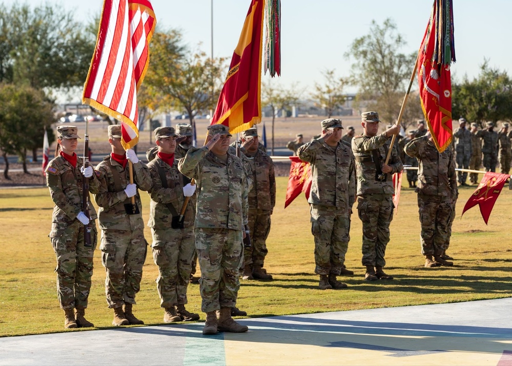 1st Armored Division Artillery welcomes new senior enlisted advisor during change of responsibility ceremony