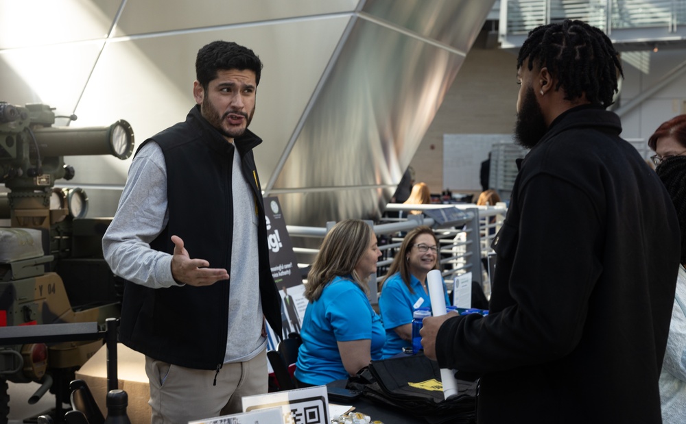 Annual Career fair for transitioning service members hosted at the National Museum of the Marine Corps