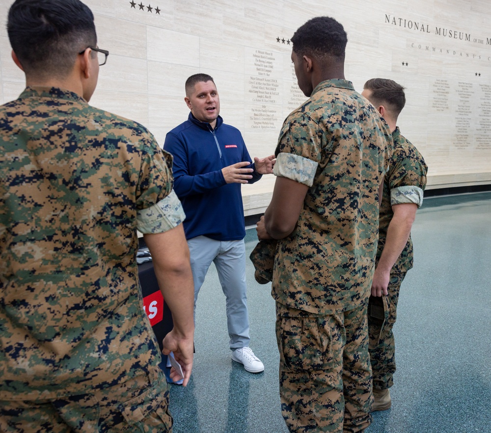 Annual Career fair for transitioning service members hosted at the National Museum of the Marine Corps