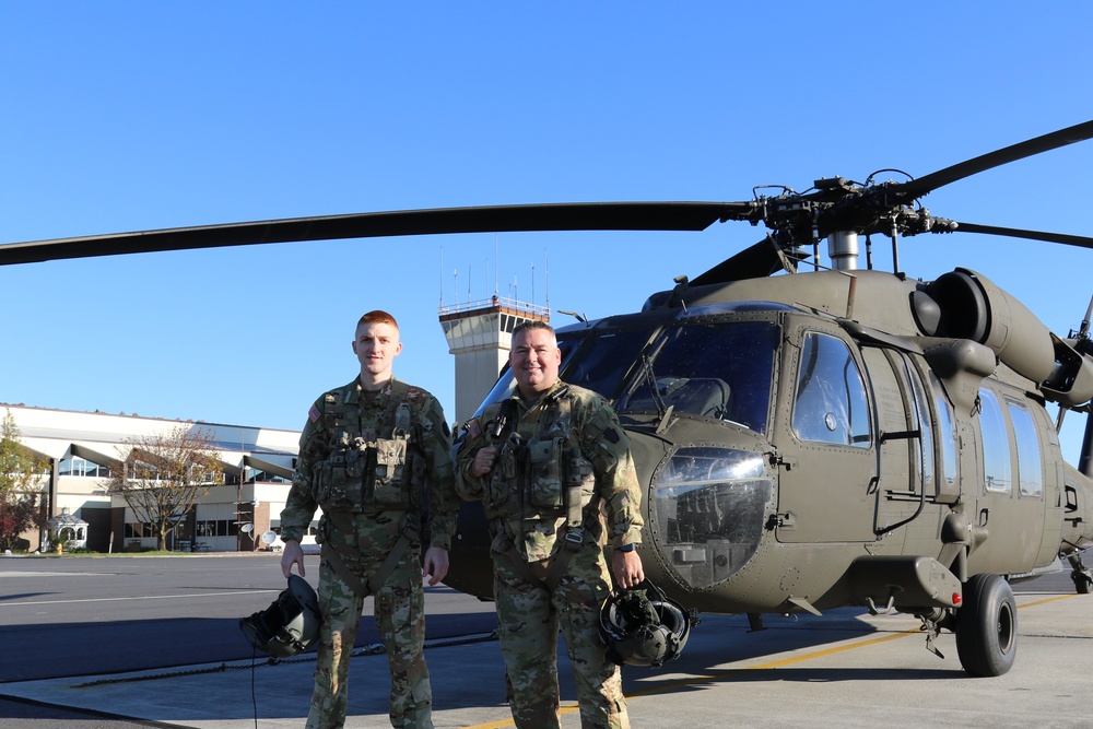 Legacy in flight: Father and son fly together