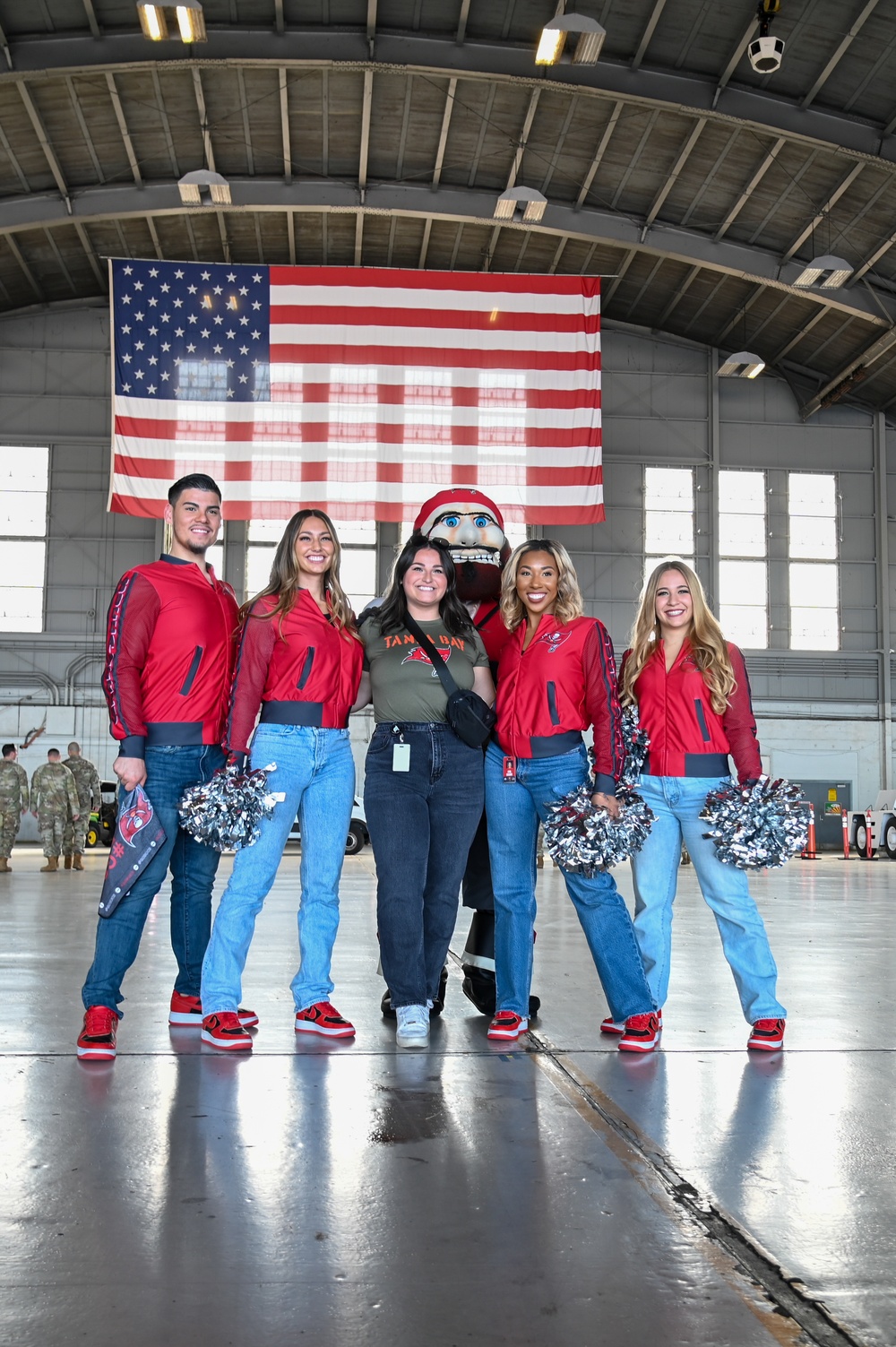 Tampa Bay Buccaneers visit MacDill