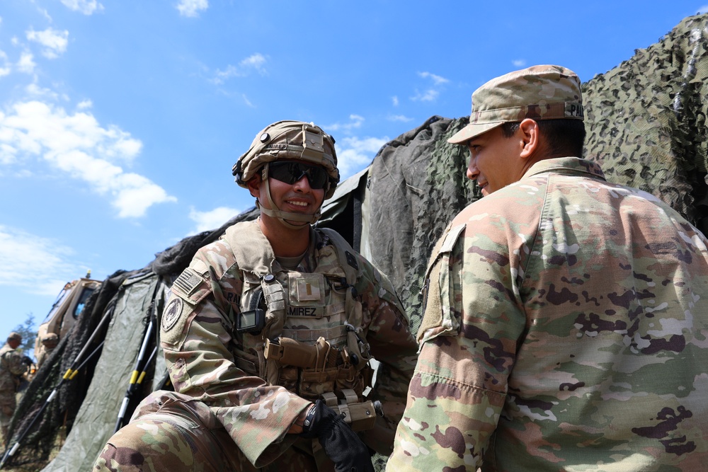 JPMRC 24-01: 25th Combat Aviation Brigade sets up at Dillingham Airfield