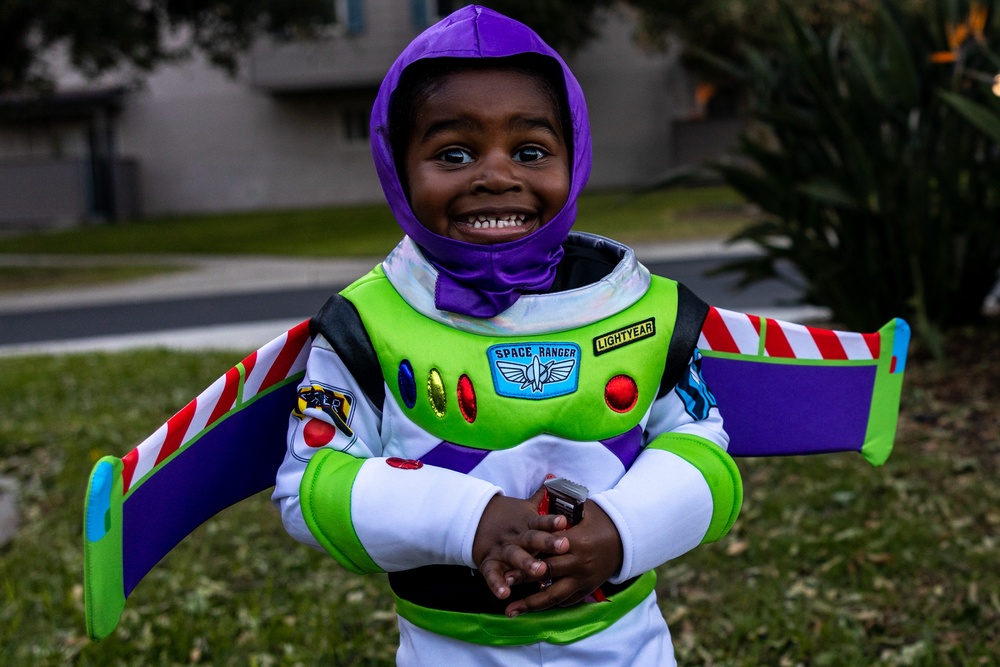 PMO provides security for trick-or-treaters