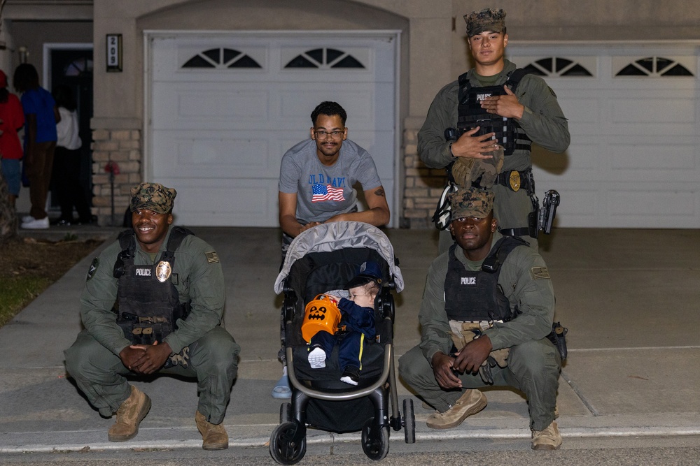 PMO provides security for trick-or-treaters