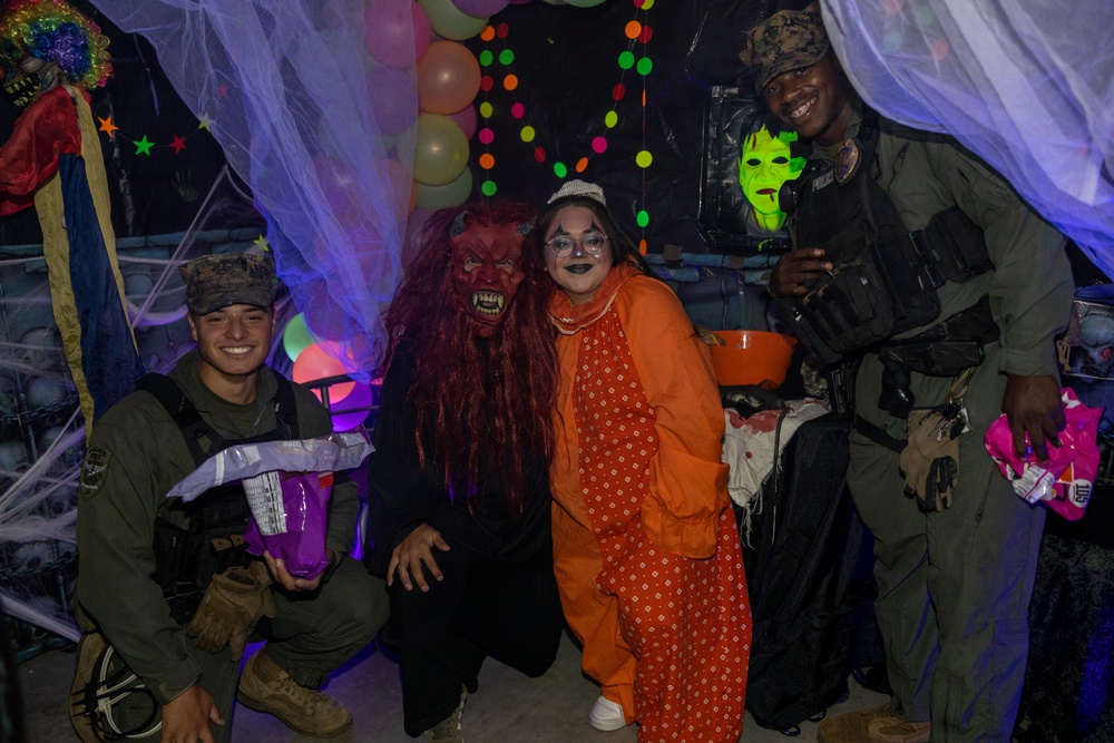 PMO provides security for trick-or-treaters