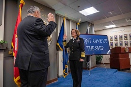Adm. Lisa Franchetti Sworn in as CNO