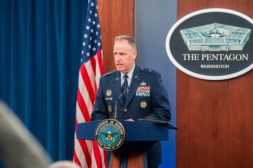 Deputy Secretary of Defense Hicks and Brig. Gen. Ryder Conduct a Press Briefing