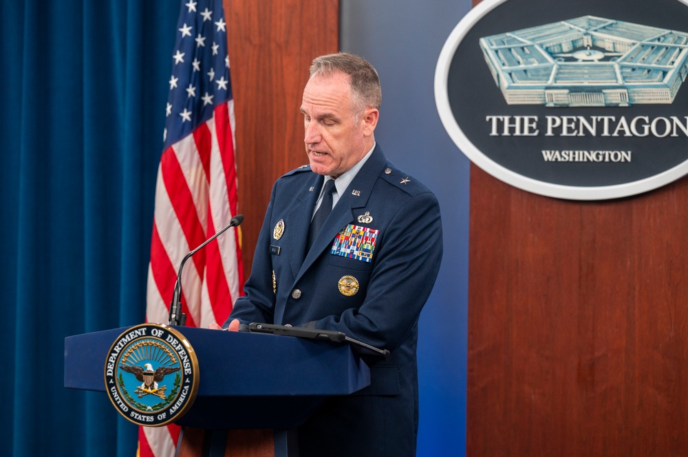 Deputy Secretary of Defense Hicks and Brig. Gen. Ryder Conduct a Press Briefing