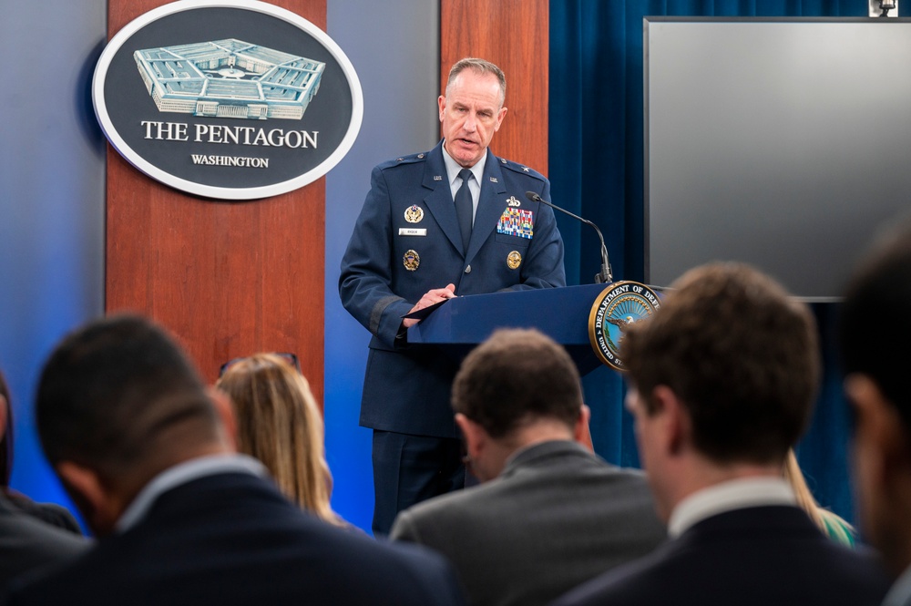 Deputy Secretary of Defense Hicks and Brig. Gen. Ryder Conduct a Press Briefing