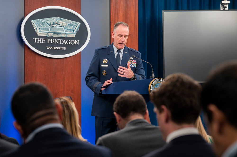 Deputy Secretary of Defense Hicks and Brig. Gen. Ryder Conduct a Press Briefing