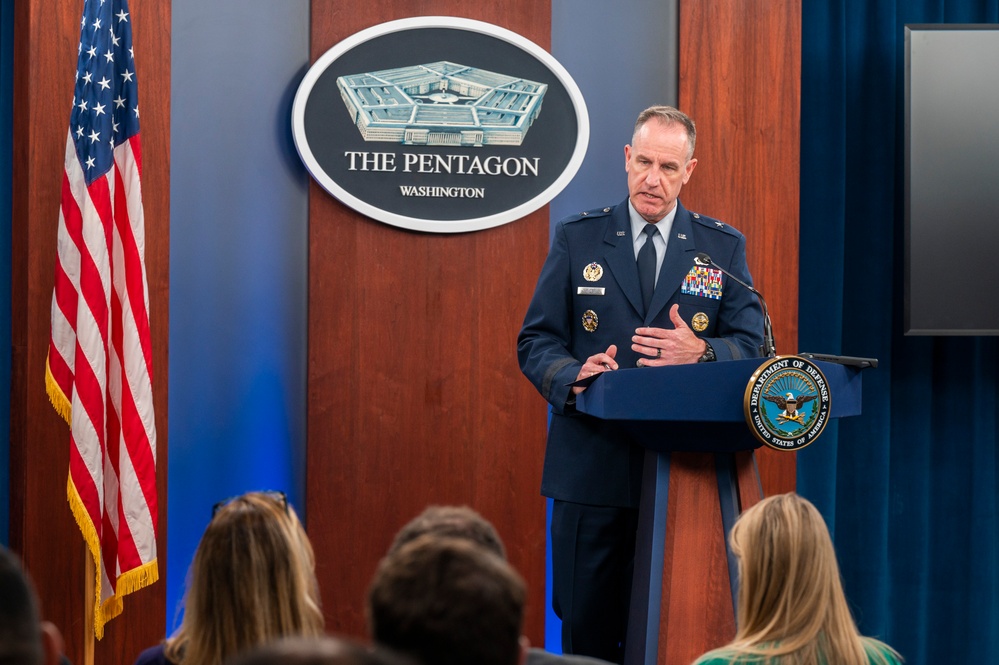 Deputy Secretary of Defense Hicks and Brig. Gen. Ryder Conduct a Press Briefing