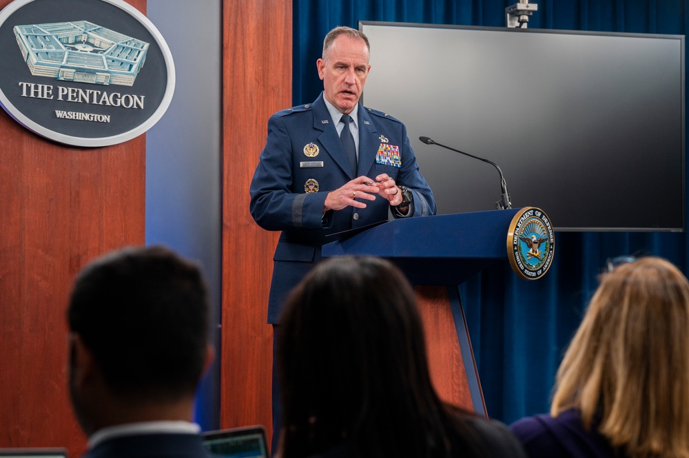 Deputy Secretary of Defense Hicks and Brig. Gen. Ryder Conduct a Press Briefing