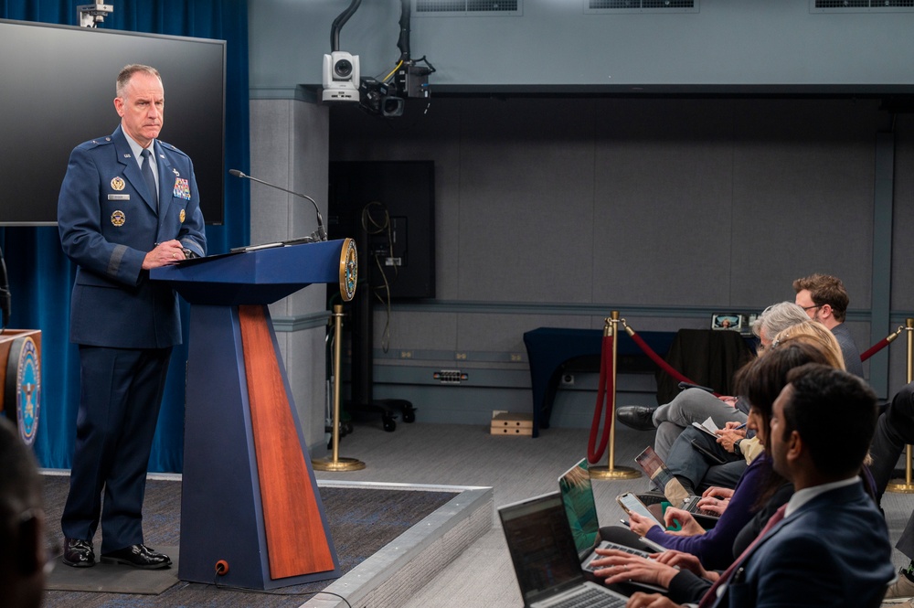 Deputy Secretary of Defense Hicks and Brig. Gen. Ryder Conduct a Press Briefing