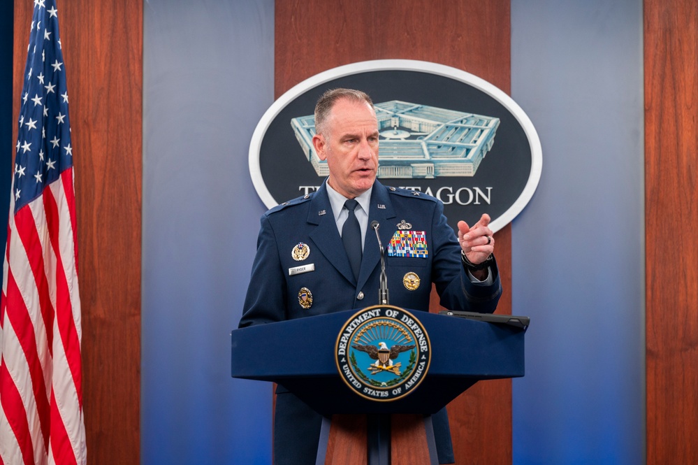 Deputy Secretary of Defense Hicks and Brig. Gen. Ryder Conduct a Press Briefing