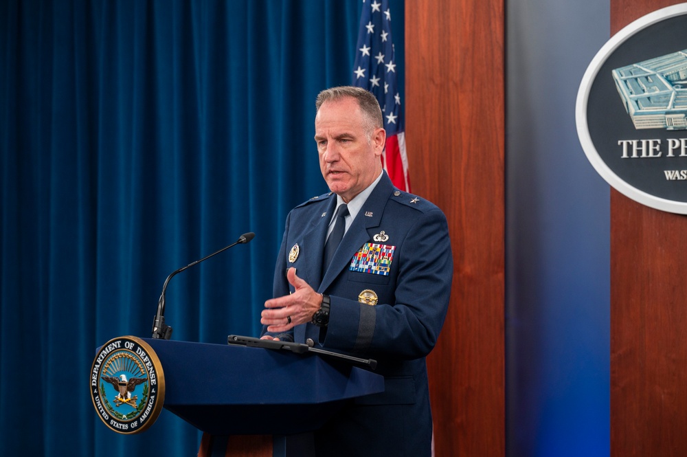 Deputy Secretary of Defense Hicks and Brig. Gen. Ryder Conduct a Press Briefing