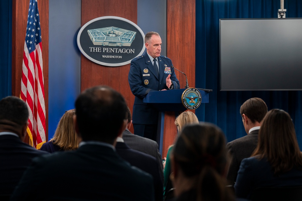 Deputy Secretary of Defense Hicks and Brig. Gen. Ryder Conduct a Press Briefing