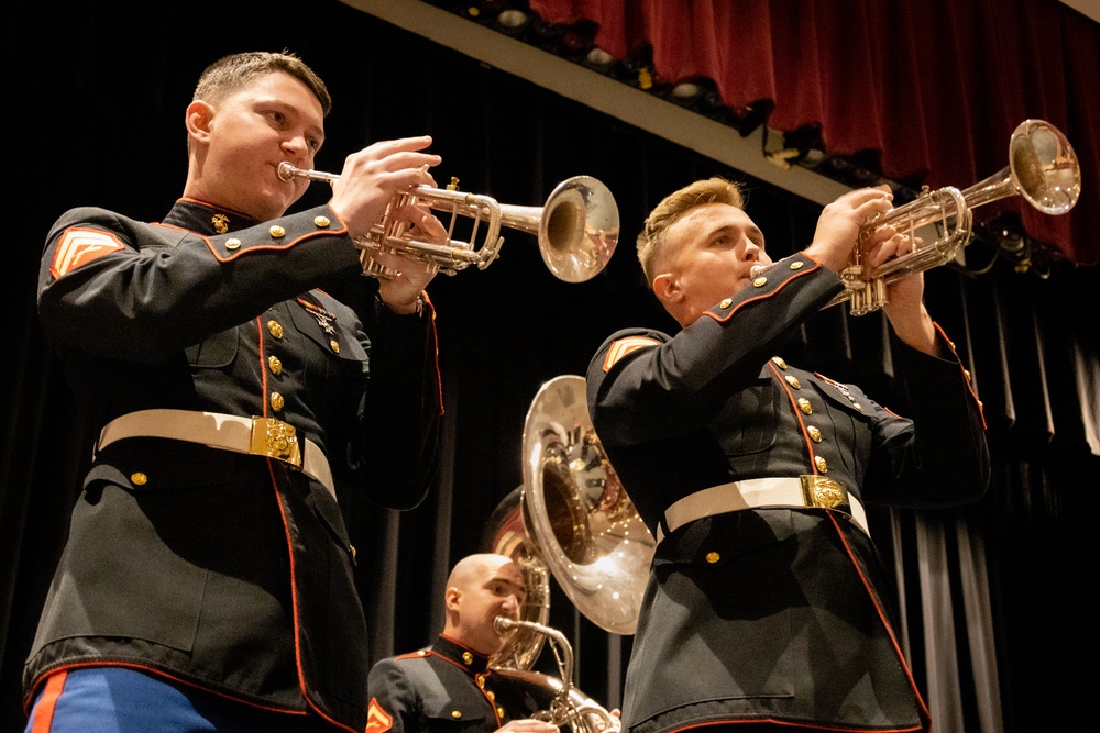 DVIDS - Images - Marine Forces Reserve Brass Band Performs at High ...