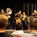 Marine Forces Reserve Brass Band Performs at High Lands Park High School