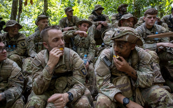 Southern Vanguard 24 Soldiers attend Brazilian Jungle Familiarization Course