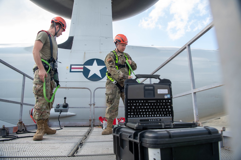 Opening the Dome on the AWACS