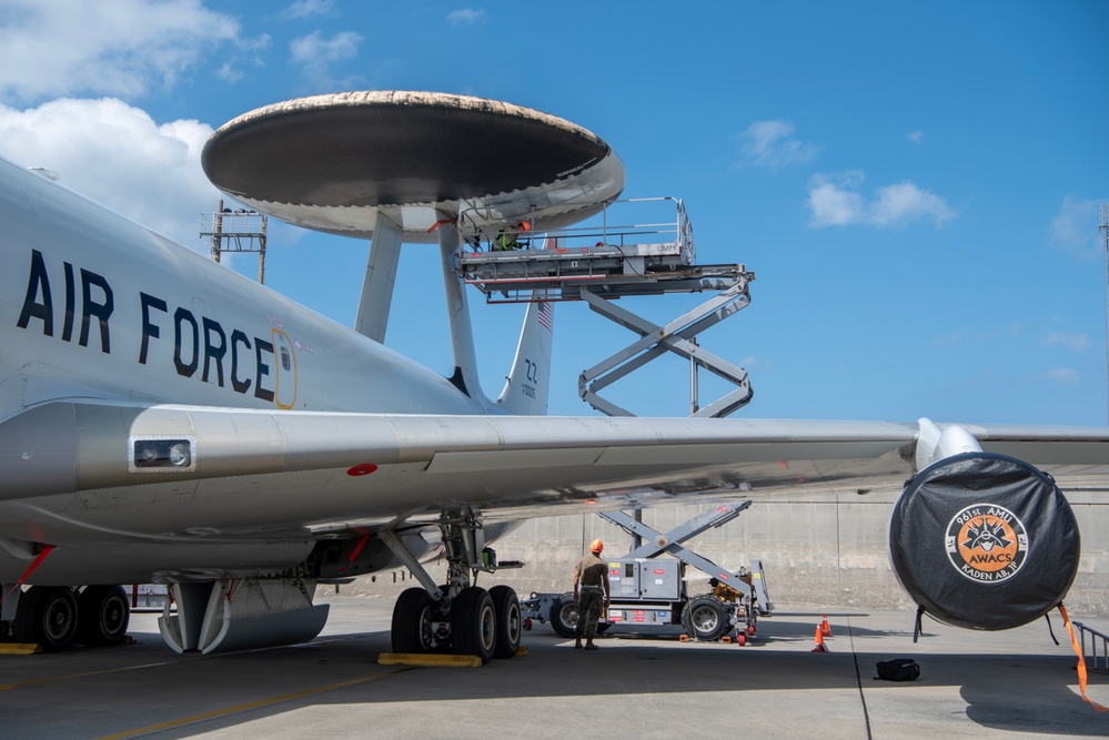 Opening the Dome on the AWACS