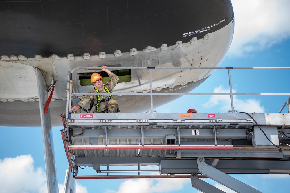 Opening the Dome on the AWACS