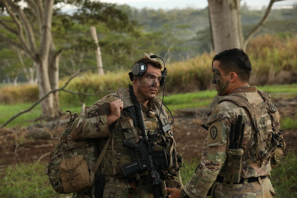 25th Infantry Division Soldiers conduct morning routines at JPMRC 24-01