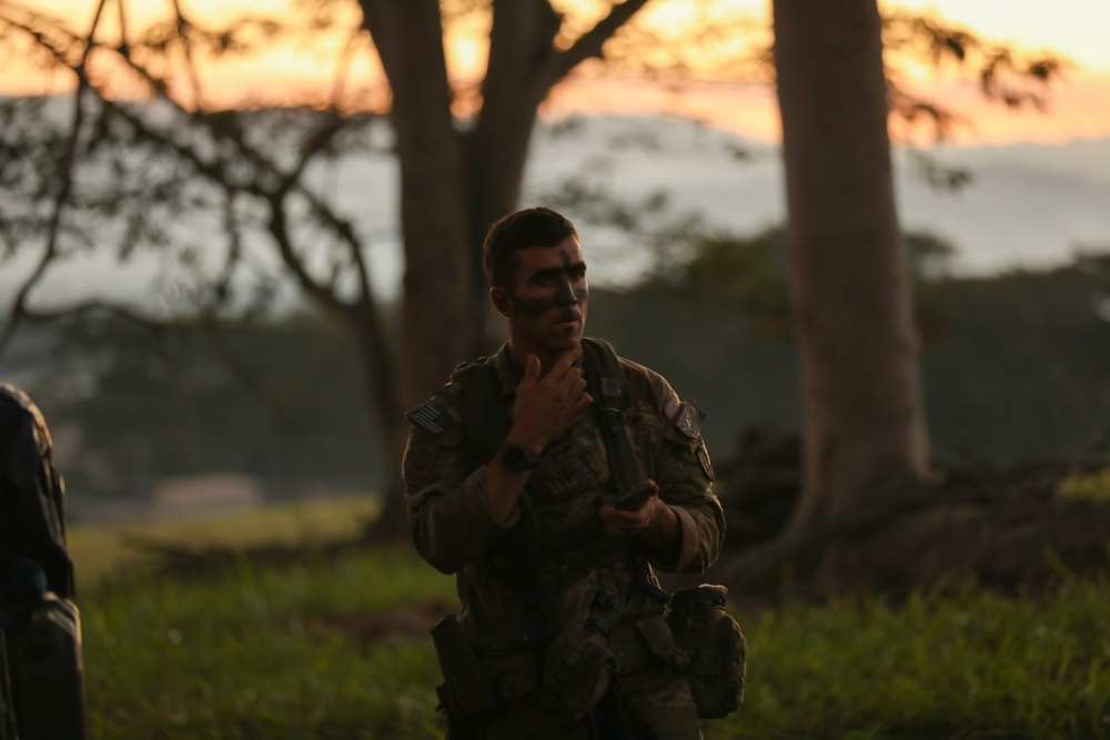 25th Infantry Division Soldiers conduct morning routines at JPMRC 24-01