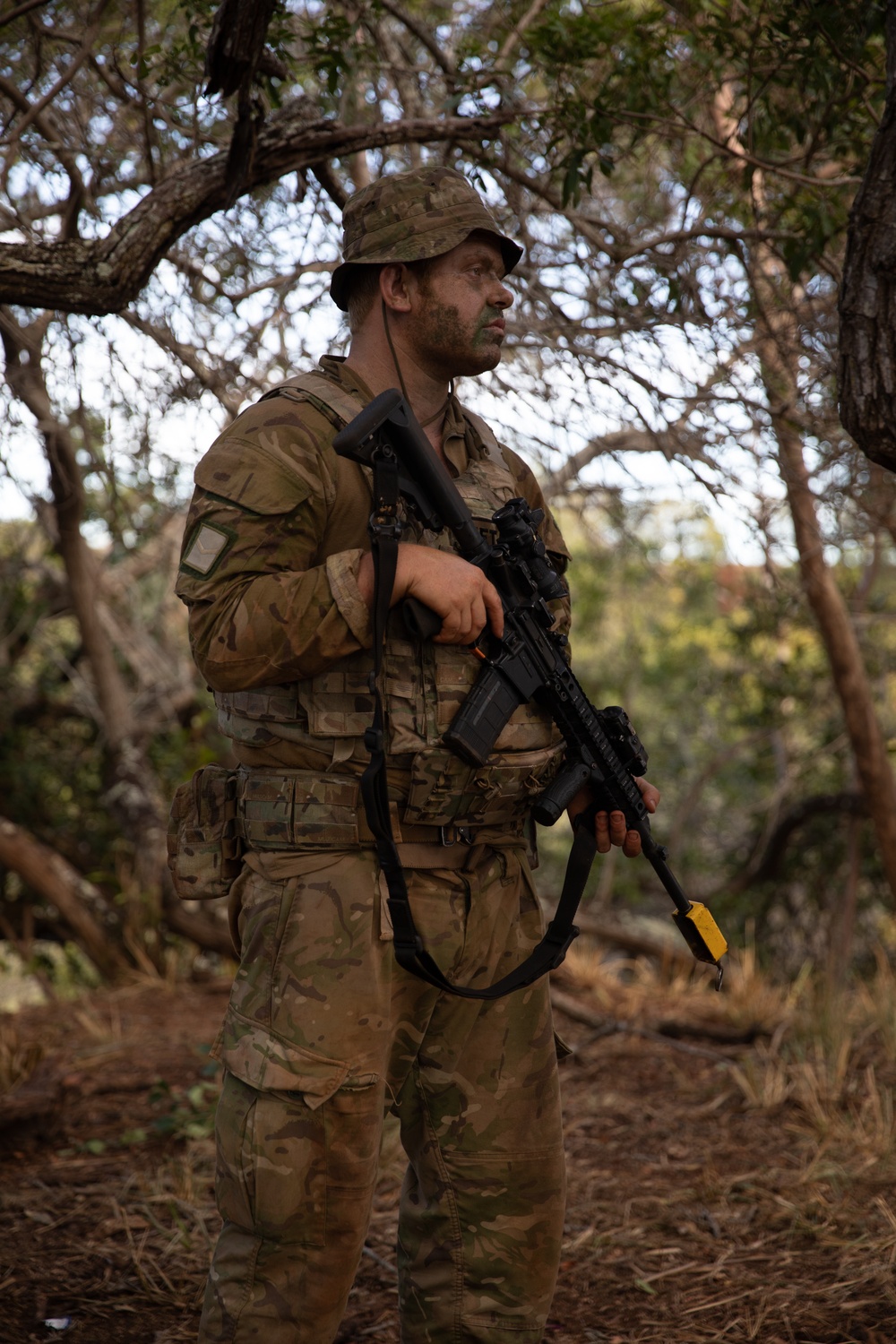 Raider Soldiers Screen Objective Blaze at JPMRC 24-01