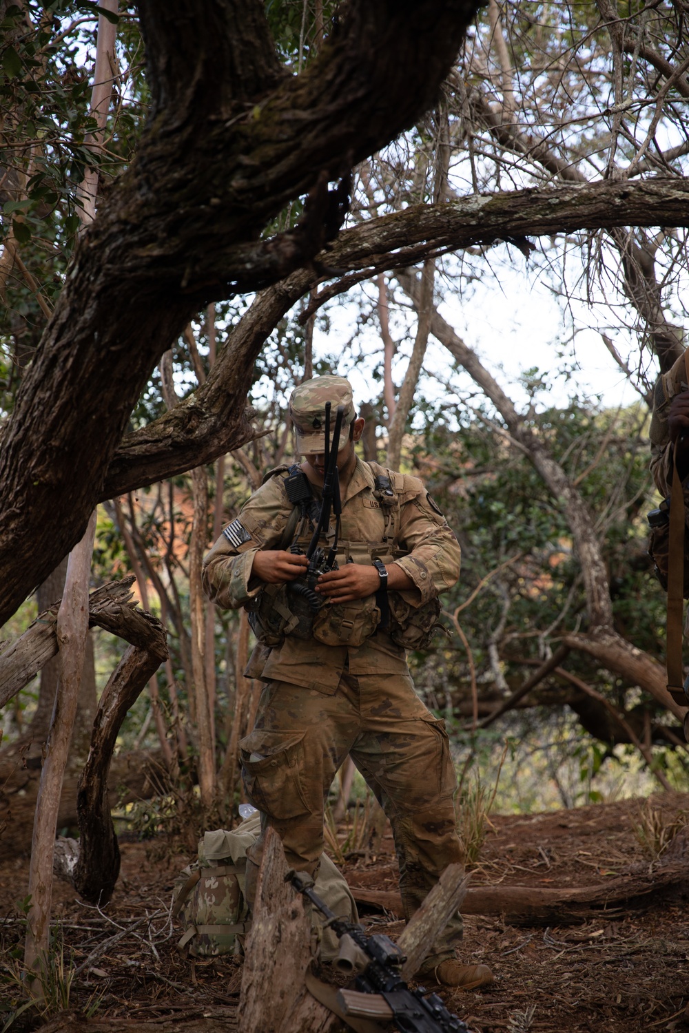 Raider Soldiers Screen Objective Blaze at JPMRC 24-01