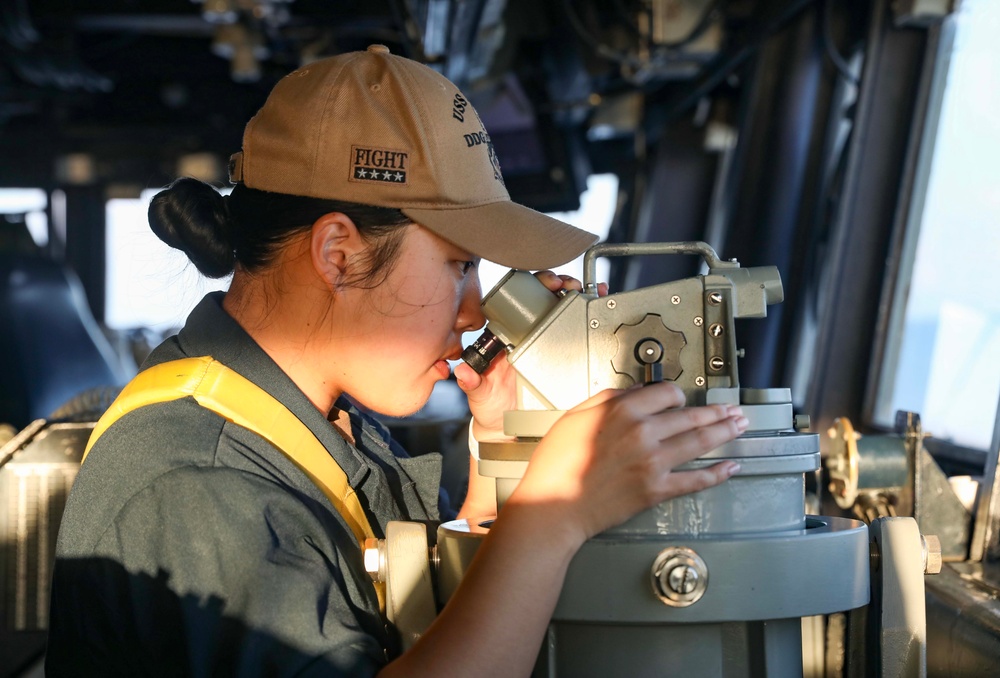 U.S. Navy Destroyer Conducts Freedom of Navigation Operation in the South China Sea