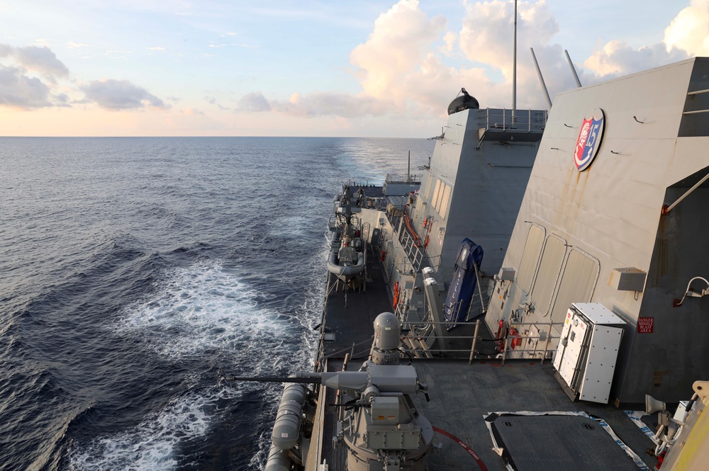 U.S. Navy Destroyer Conducts Freedom of Navigation Operation in the South China Sea