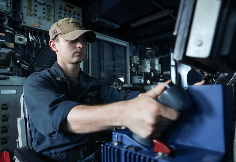 U.S. Navy Destroyer Conducts Freedom of Navigation Operation in the South China Sea