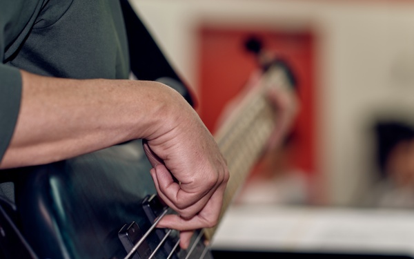 Norm Stockton Visits Nile C. Kinnick High School