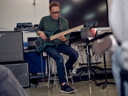 Norm Stockton Visits Nile C. Kinnick High School