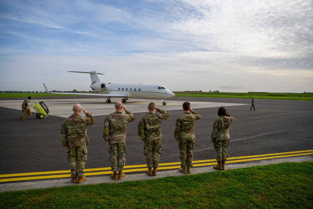 86th Airlift Wing Leadership immersion to the 424th Air Base Squadron