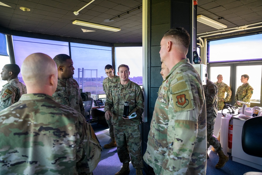 86th Airlift Wing Leadership immersion to the 424th Air Base Squadron