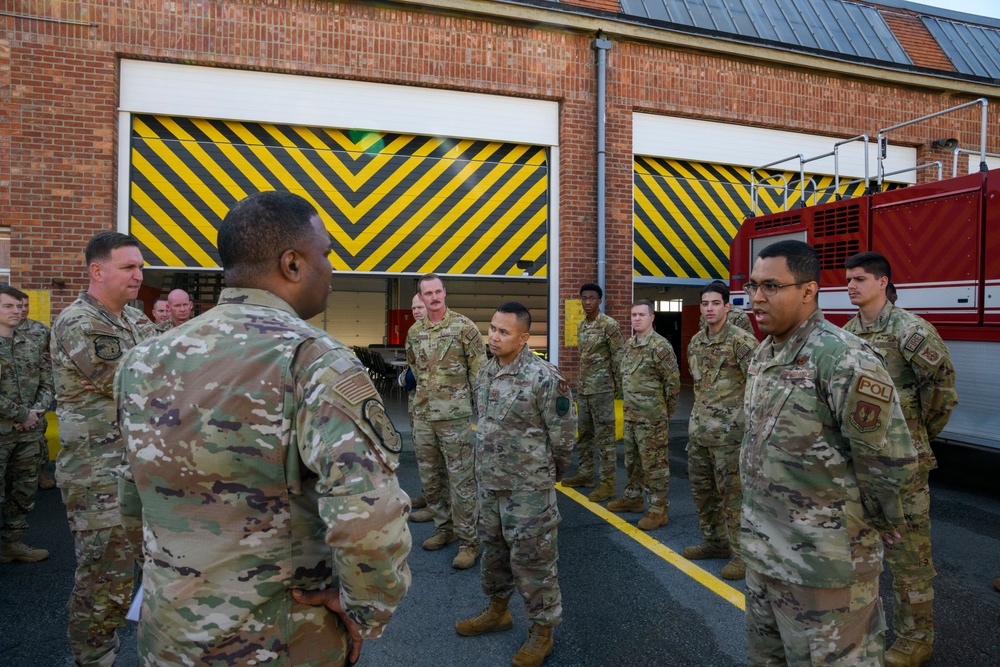 86th Airlift Wing Leadership immersion to the 424th Air Base Squadron