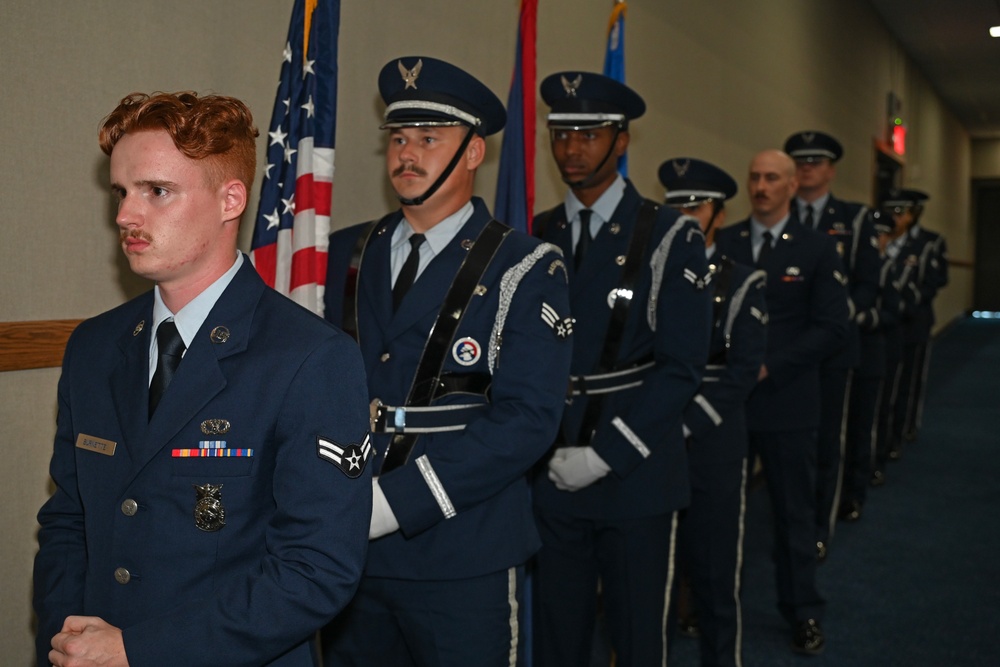 Andersen Air Force Base Honor Guard graduation and recognition ceremony