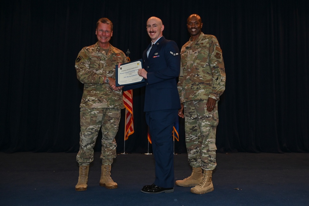 Andersen Air Force Base Honor Guard graduation and recognition ceremony