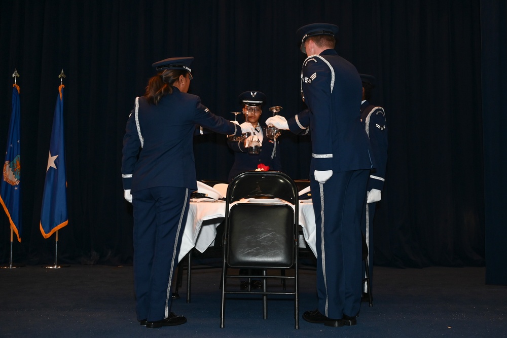 Andersen Air Force Base Honor Guard graduation and recognition ceremony