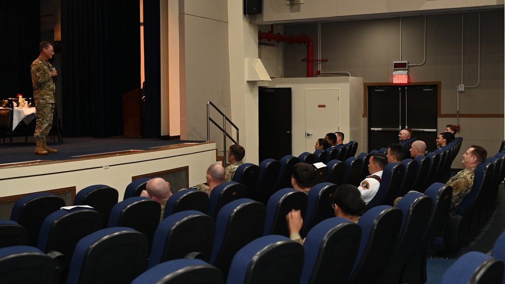 Andersen Air Force Base Honor Guard graduation and recognition ceremony